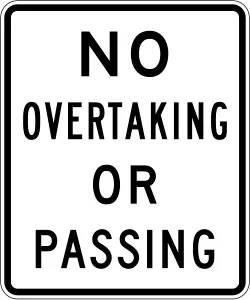 Australia No Overtaking