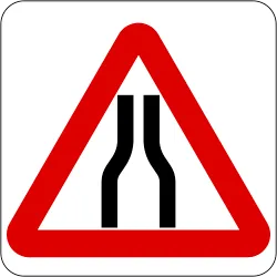 Road Narrows