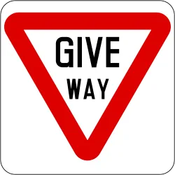 Give Way Sign
