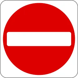 No Entry