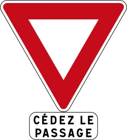 France Give Way / Yield