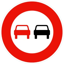 France No Overtaking