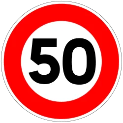 France Speed Limit (50)