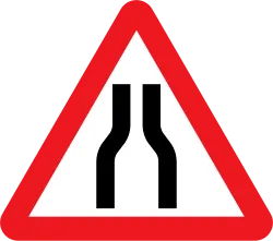 UK Road Narrows