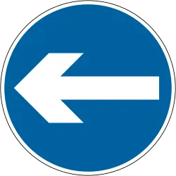 UK Turn Left Only