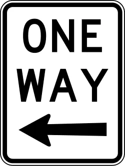 Australia Turn Left Only